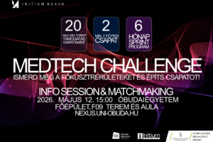 Medtech Challenge – Innoválj az egészségügy jövőjéért!