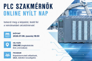 PLC szakmérnök képzés – online nyílt nap