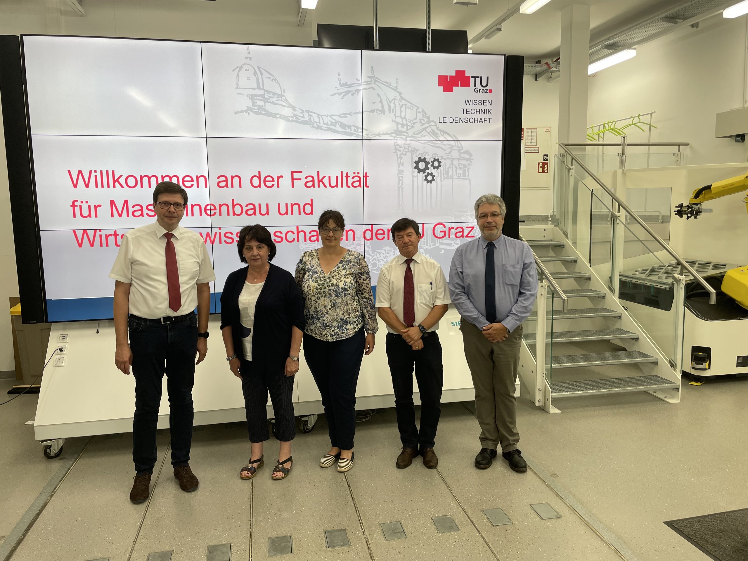 Látogatás a Graz-i Műszaki Egyetemen