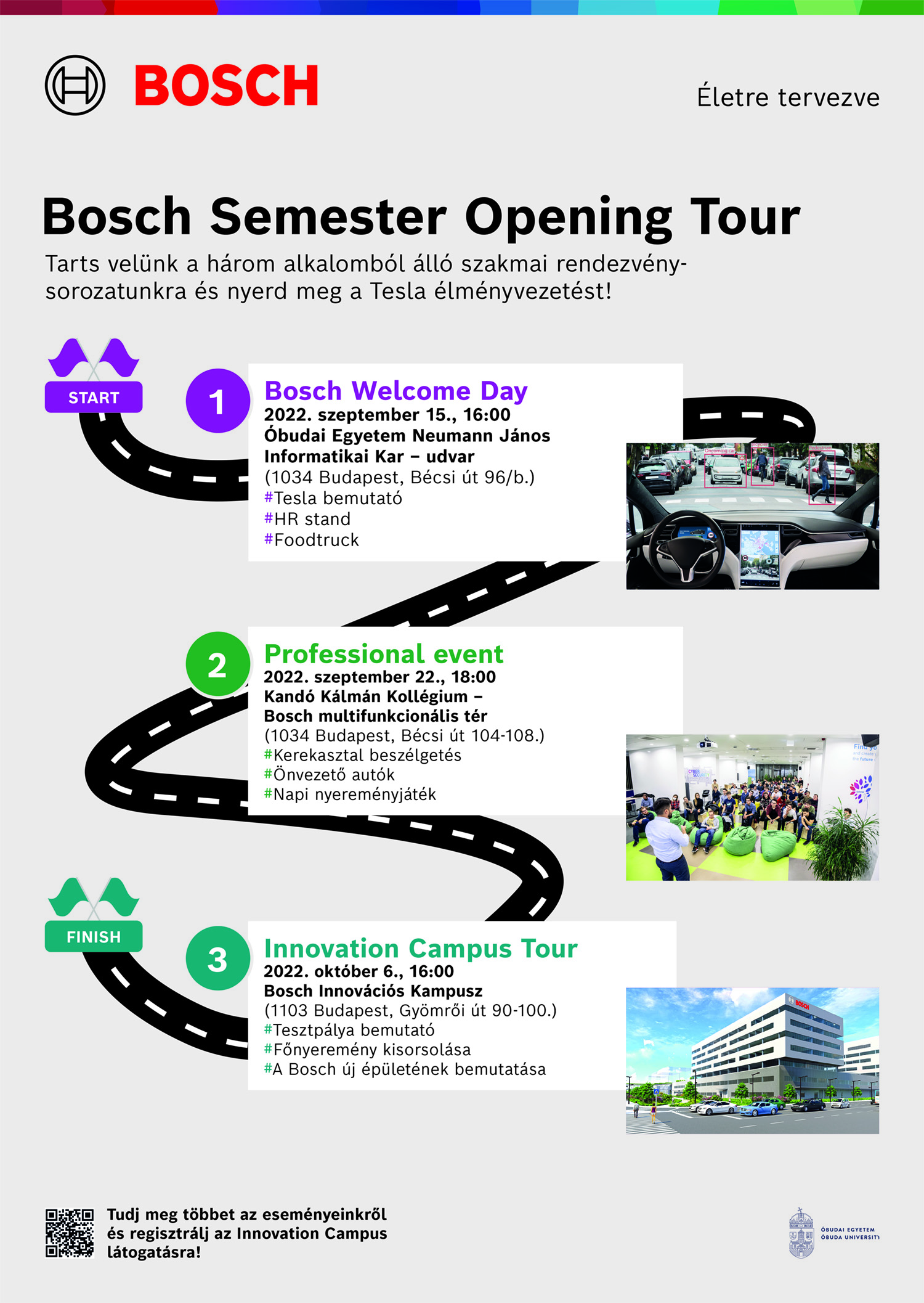 Hallgatóink figyelem! Indul a Bosch Semester Opening Tour!