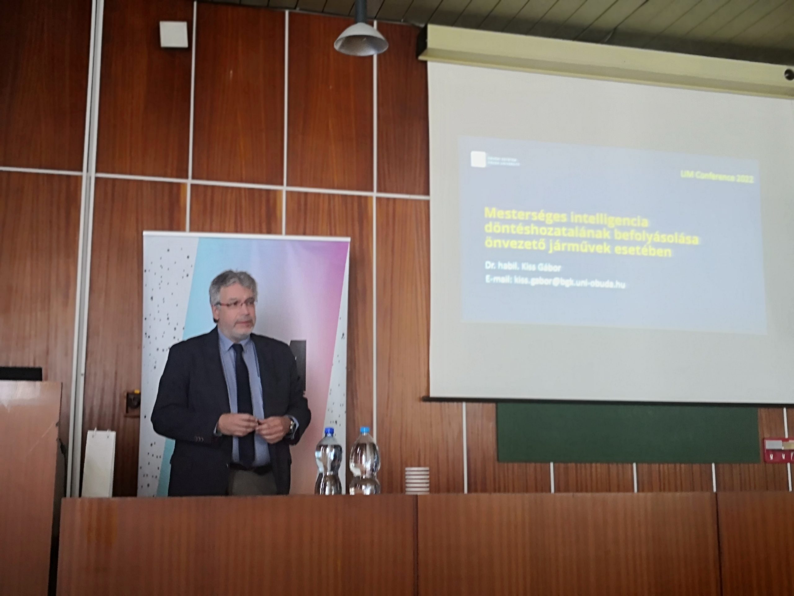 Dr. habil. Kiss Gábor is részt vett a 7. Logisztika-Informatika-Menedzsment Nemzetközi Konferencián