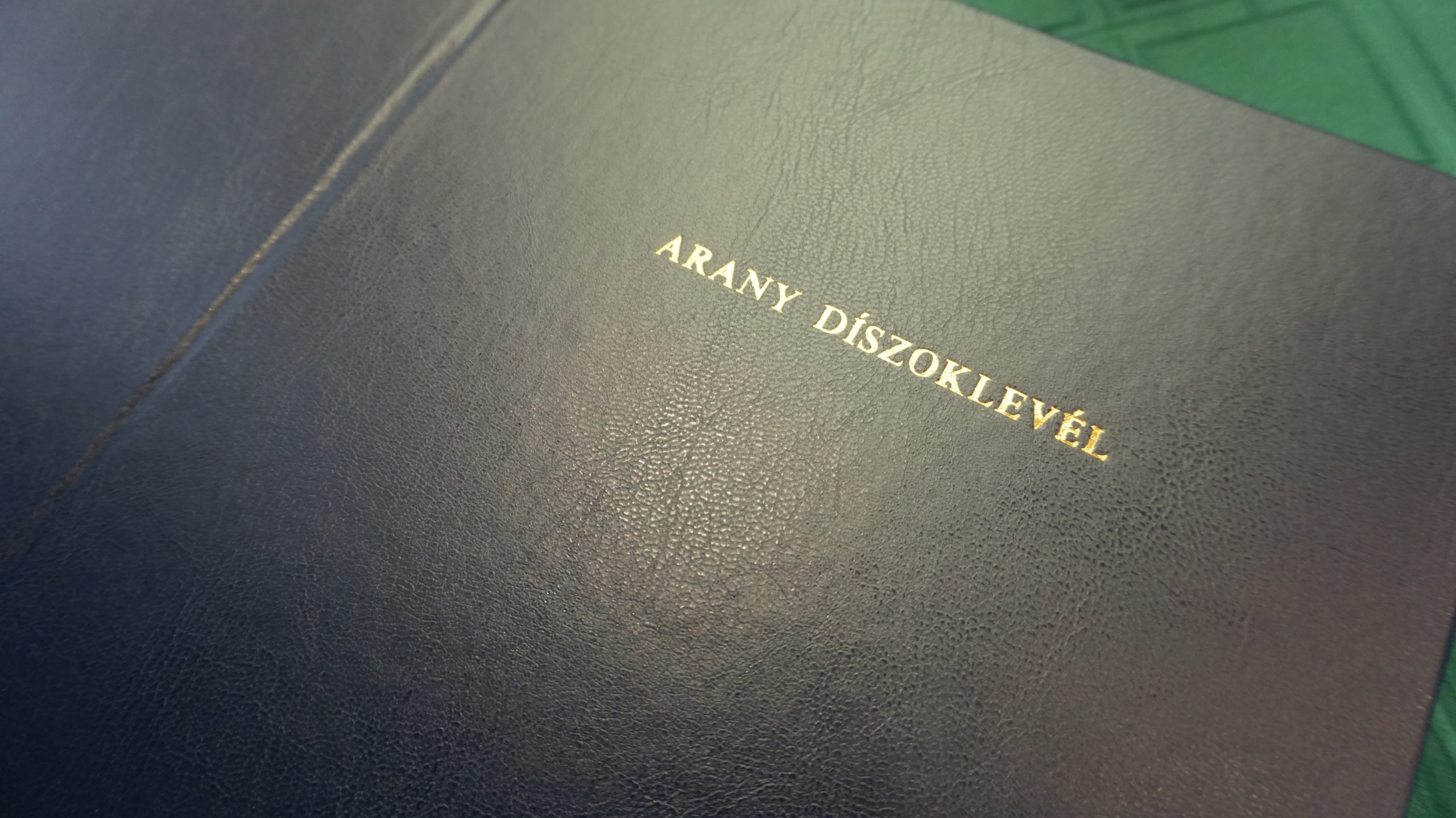 Beszámoló az Arany Díszoklevelek ünnepélyes átadásáról