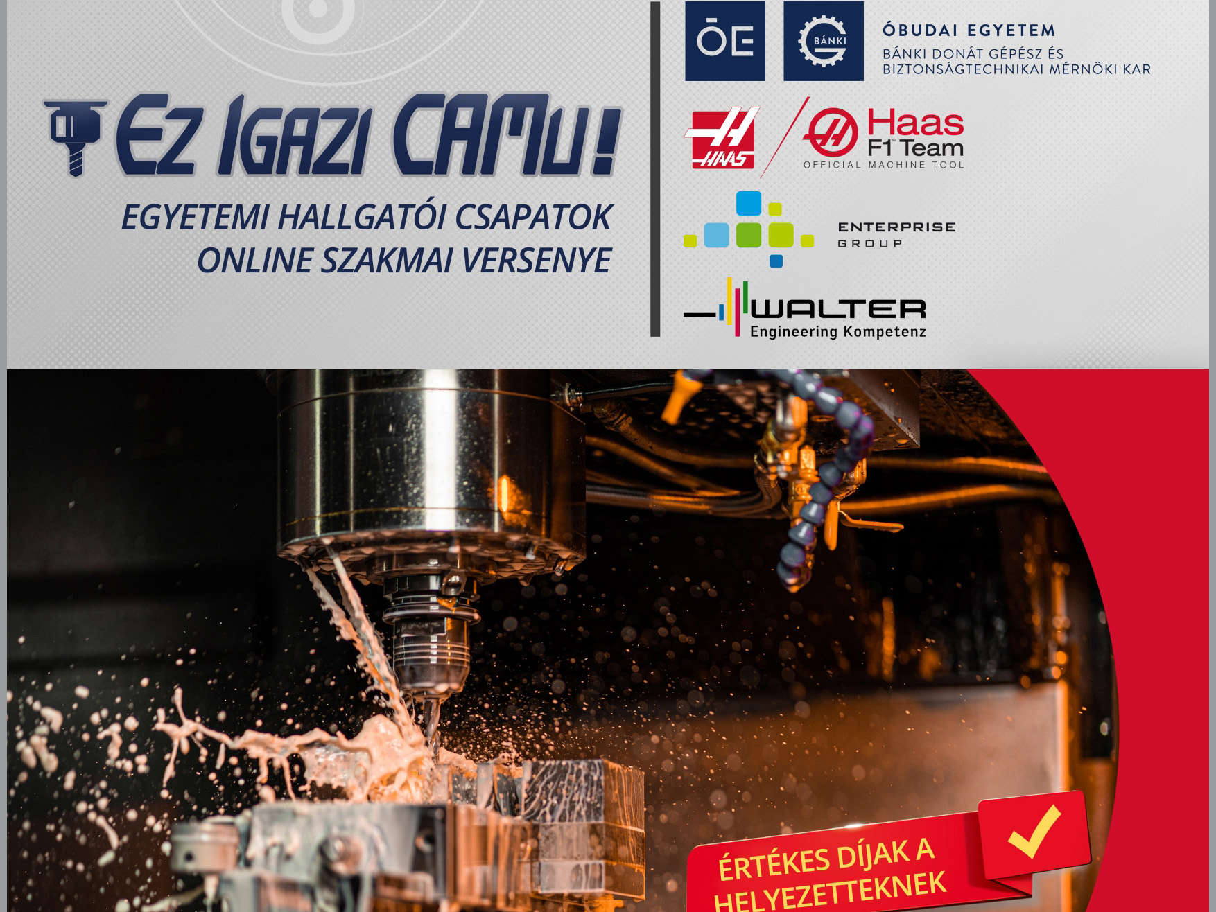 Elindult a nevezés az „Ez igazi CAMu!” online hallgatói versenyre!