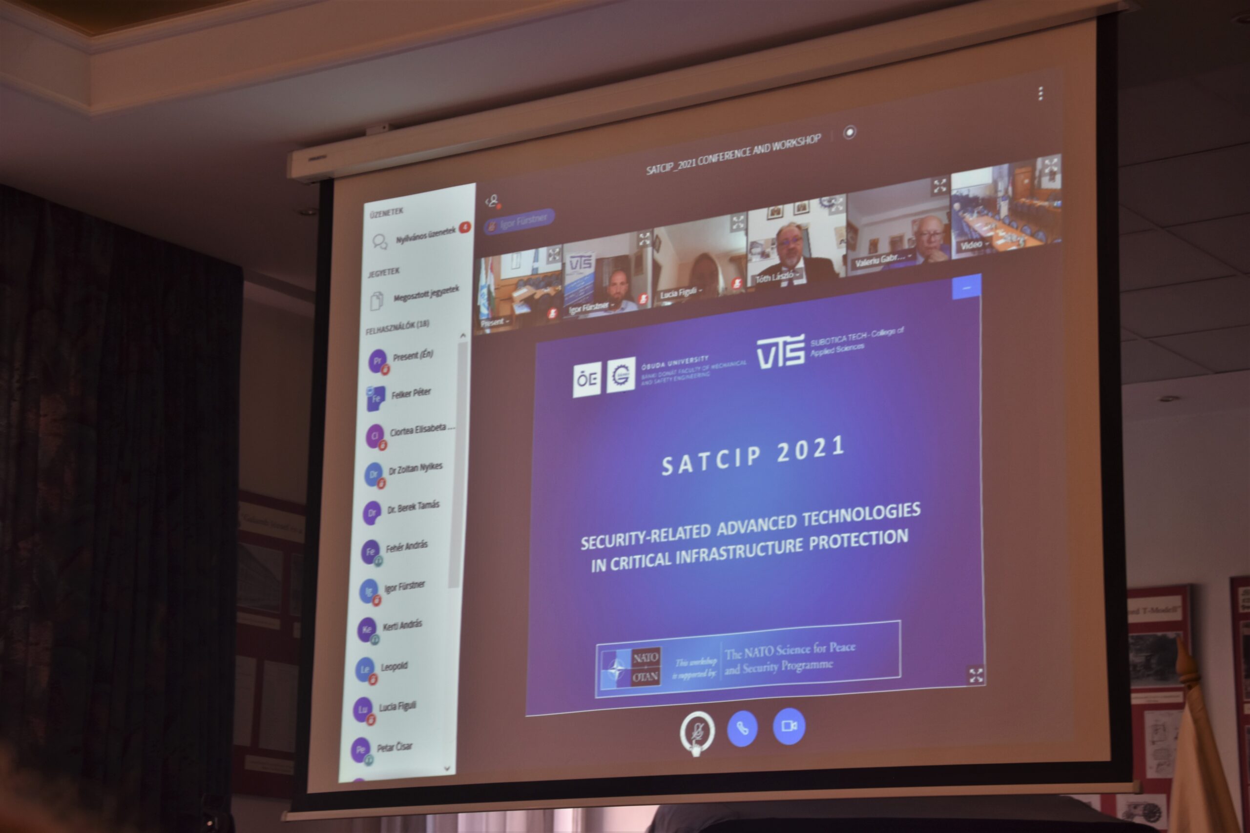 A SATCIP 2021 konferencia beszámolója