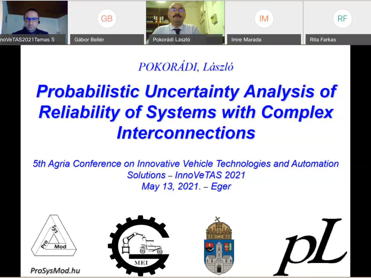 Sikeresen zajlott az InnoVeTAS 2021 konferencia / InnoVeTAS 2021 international conference was successfully held