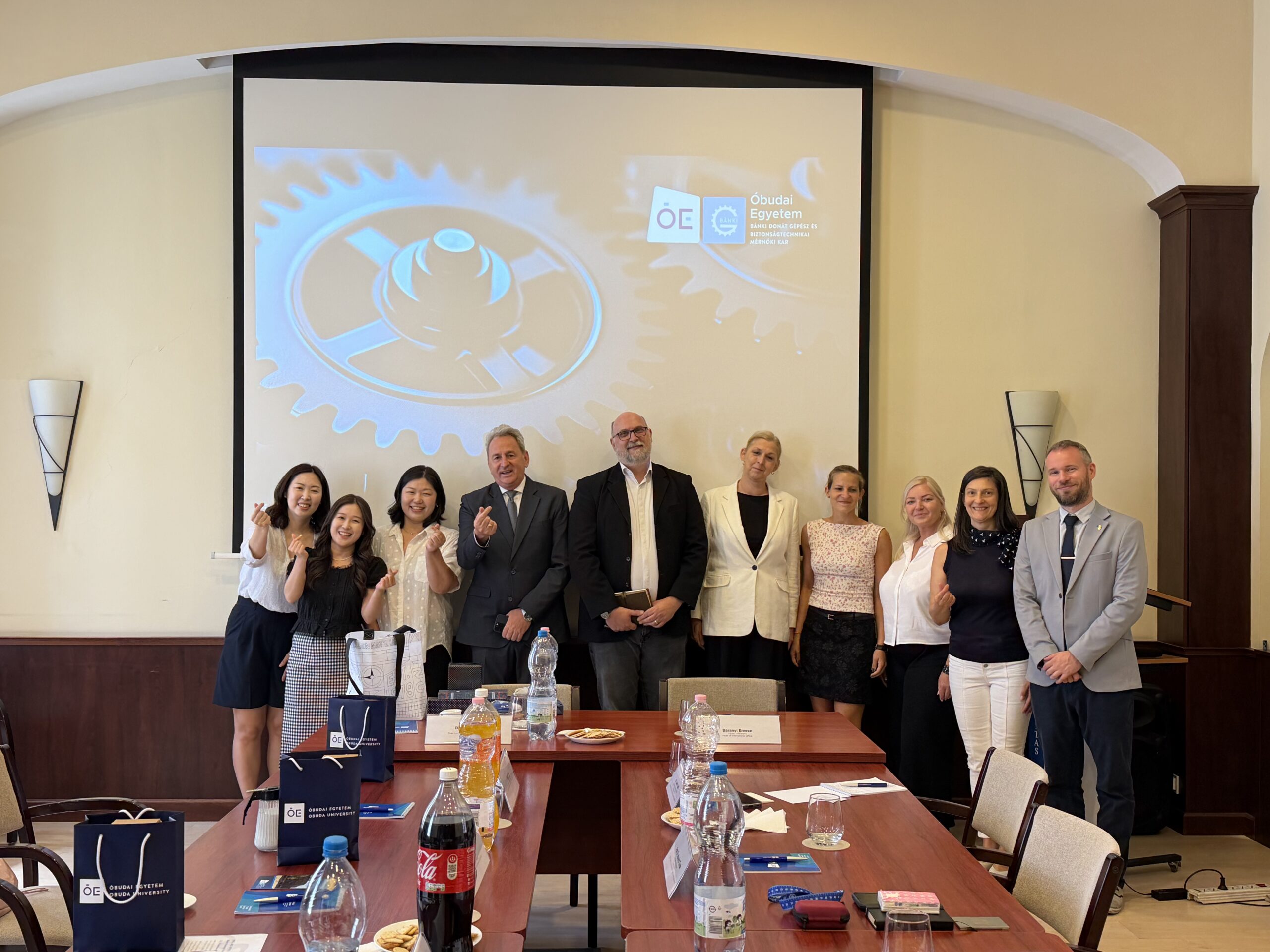 International meeting at the Bánki Faculty 🌏
